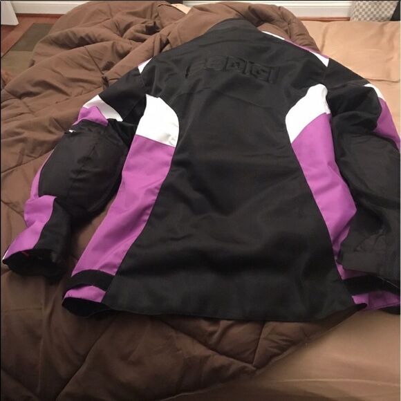 Motorcycle Jacket- Plum color by Sedici 🏍 - Picture 5 of 7